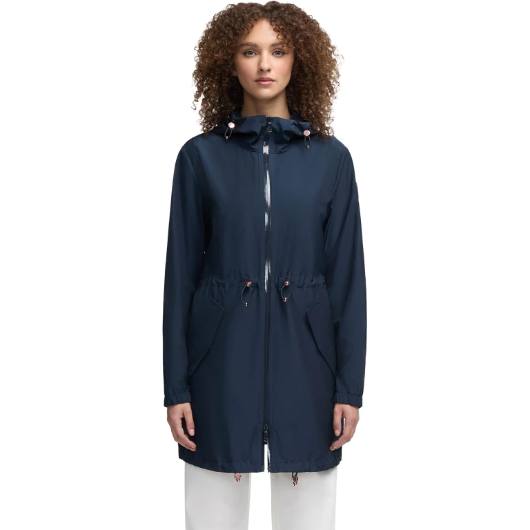 Galena Hooded Short Raincoat - Women's