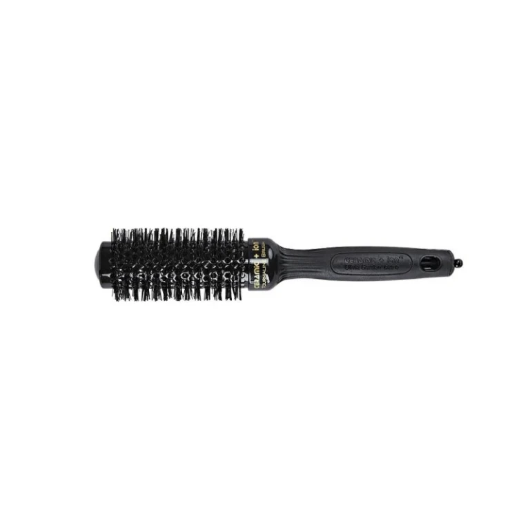 Round brush Olivia Garden Expert Blowout Shine black 35 mm