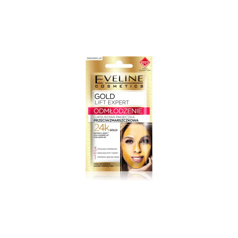 Gold Lift Expert 3 In 1 Rejuvenating Mask 7 Ml