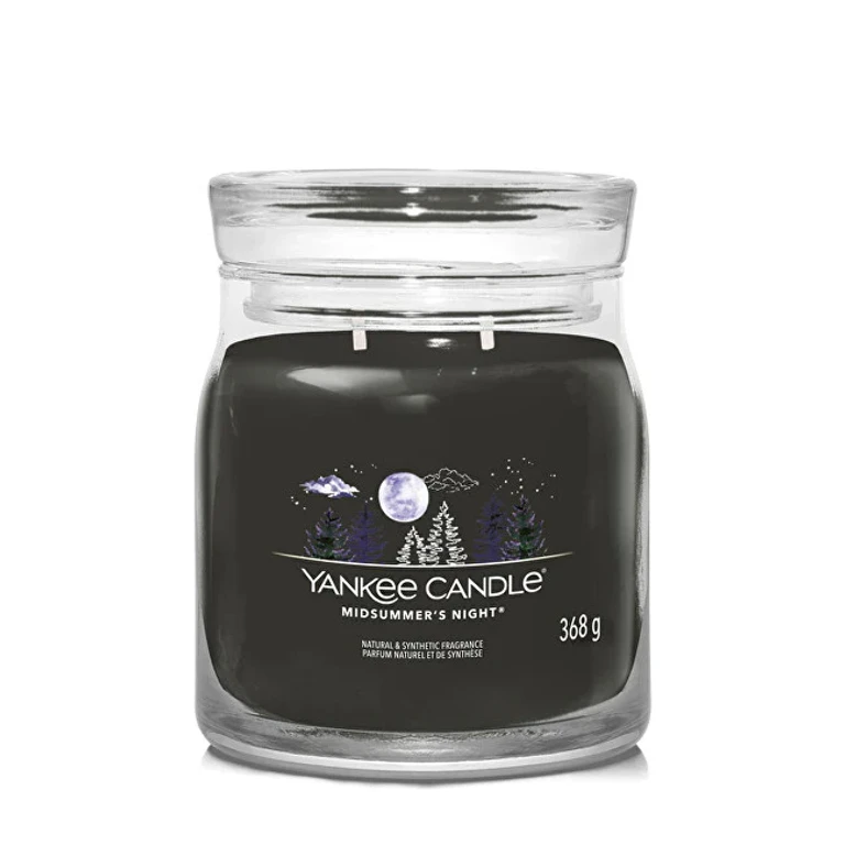Medium Glass Aromatic Candle Midsummer's Night 368 G