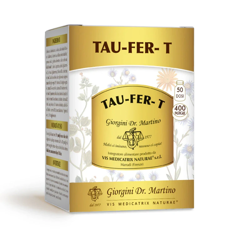 Tau-Fer-T 400 tablets of 500 mg - 200 gr