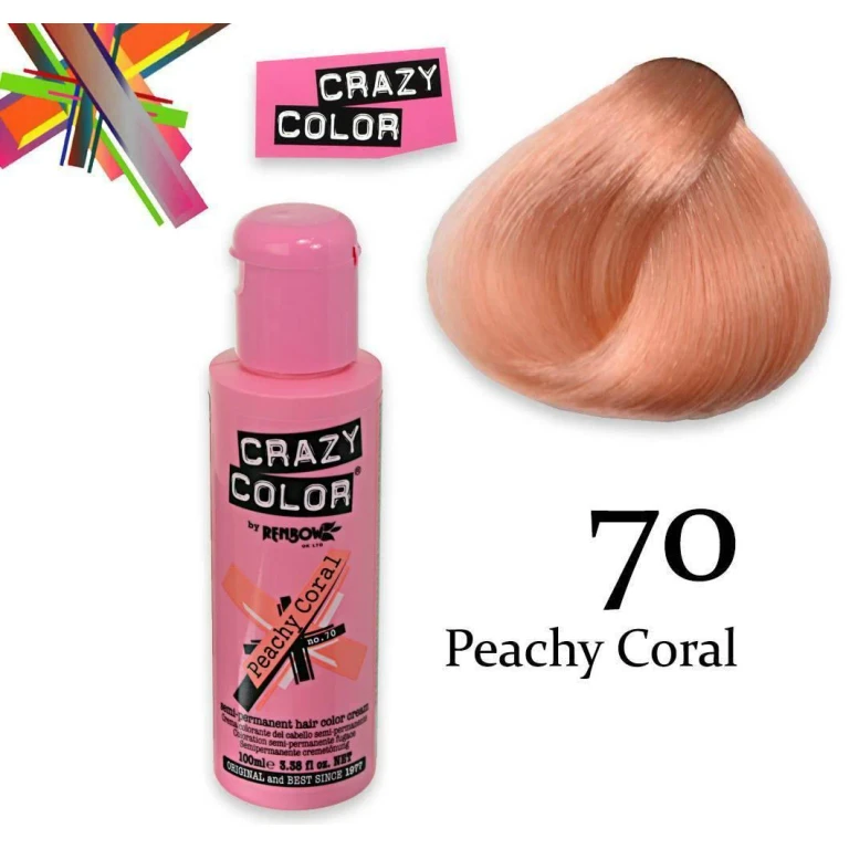 demi-permanent 100ml peachy coral