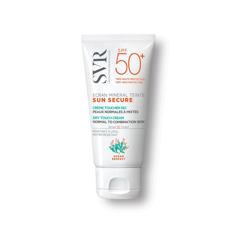 Sun Secure SPF50+ Colored Mineral Screen Dry Touch Cream Normal to Combination Skin 50ml