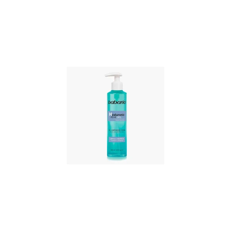Face cleanser with hyaluronic acid Babaria 200 ml