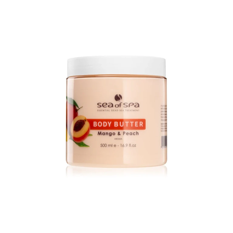 Dead Sea Mango Peach Body Butter Treatment 500 ml