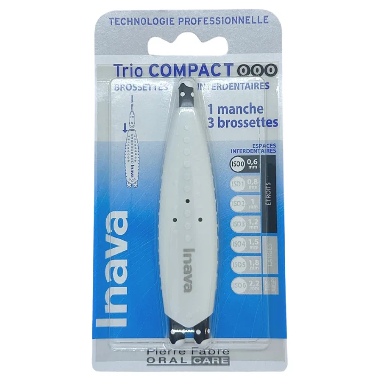Trio Compact ISO 0/0/0 - 1 Trio Handle + 3 Interdental Brushes