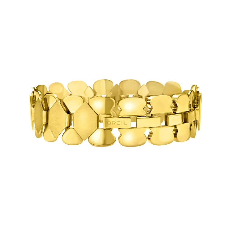 Modern Gold-Plated Bracelet for Women Hexagonia Tj3634