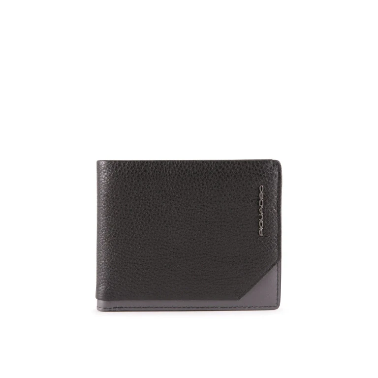 , leather wallet, 42023100, black, for men