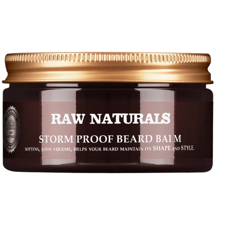 100% vegan Softening Beard Balm Storm Proof by Raw Naturals 100 ml