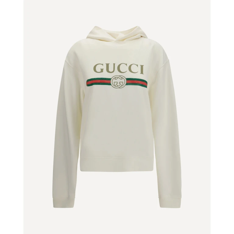 Cotton and cashmere jersey Hoodie Female S