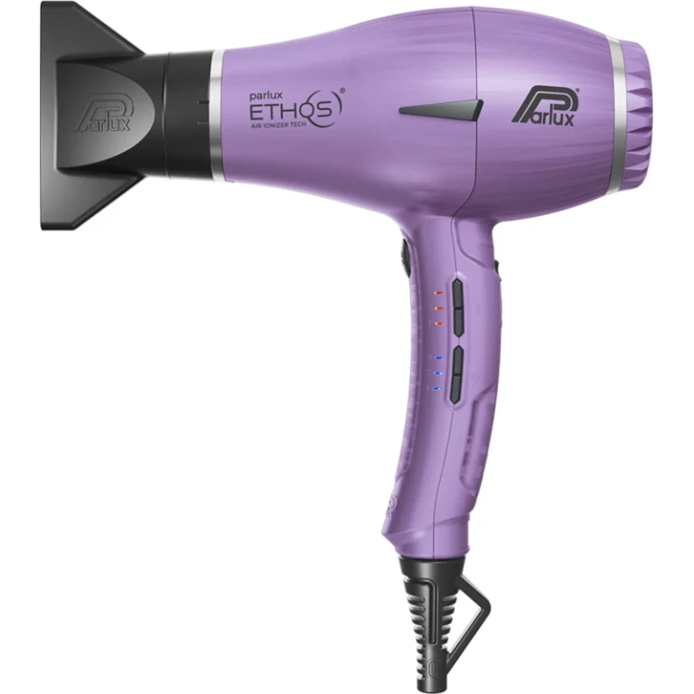 Ethos + Magic Sense professional hairdryer with ionizer + diffuser purple