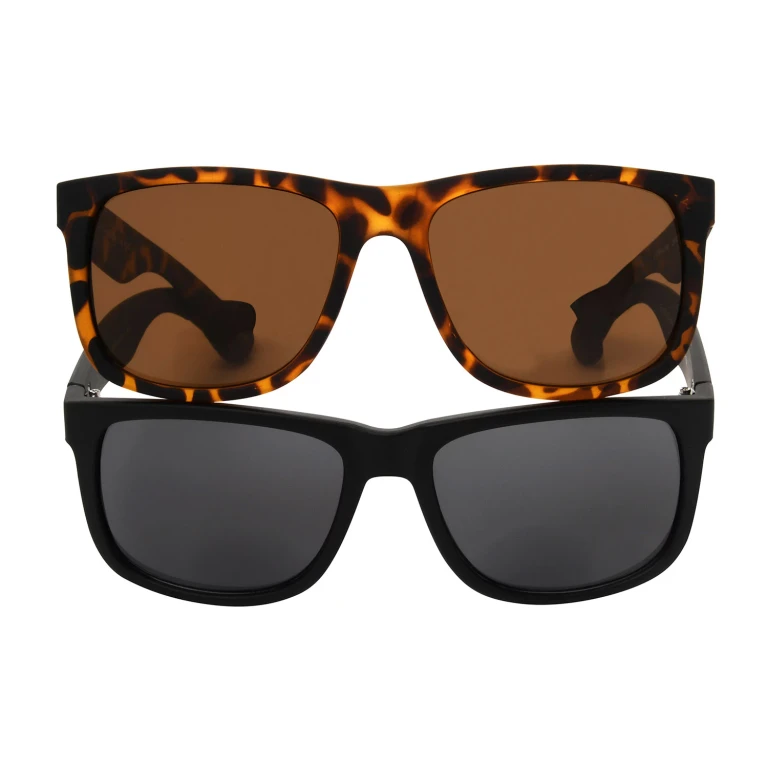 MEMBERS MARK Wayfarer Reading Sunglasses (2 pack):- 1.25