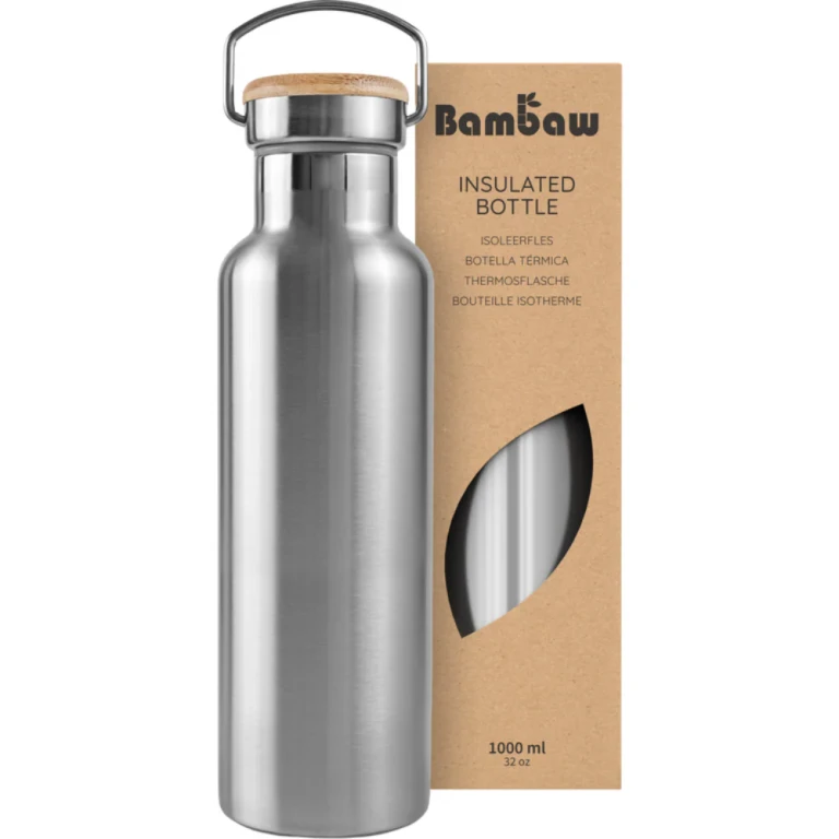 Stainless Steel Thermos 1000 ml Steel Naturale