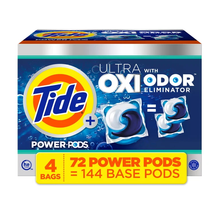 Power PODS + Ultra OXI Laundry Detergent Pacs, 72 ct.