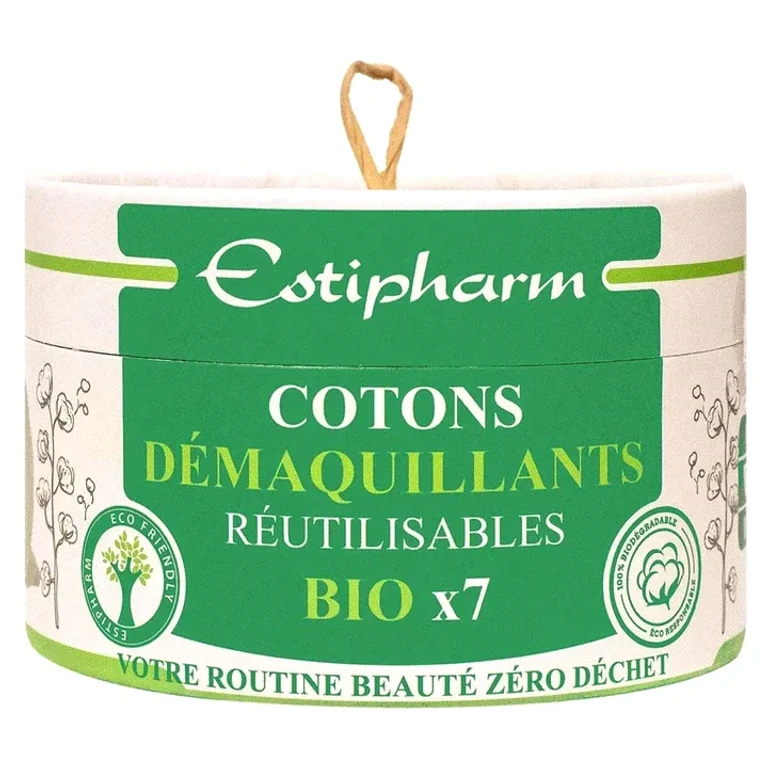 Estigreen Cotoni Reusable make-up removers BIO X7