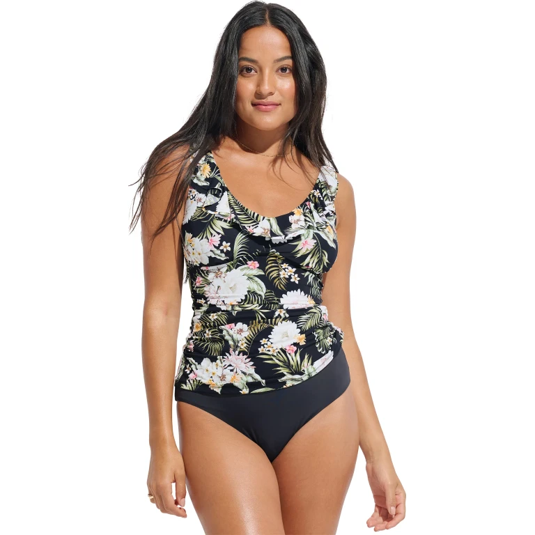 Second skin high-waist bikini bottom - Women's