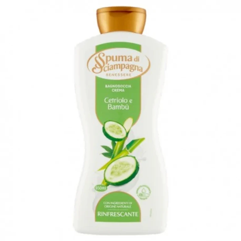Wellbeing Douchegel Crème Komkommer en Bamboe 650 ml