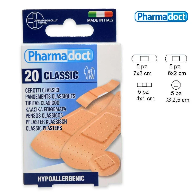 Classic Plasters 20 Assorted Pieces