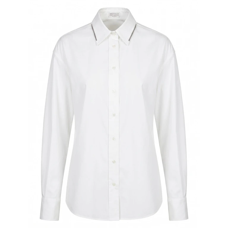 Brunello Cucinelli Chemise - Gris Clair (M0091M1O06C7498)