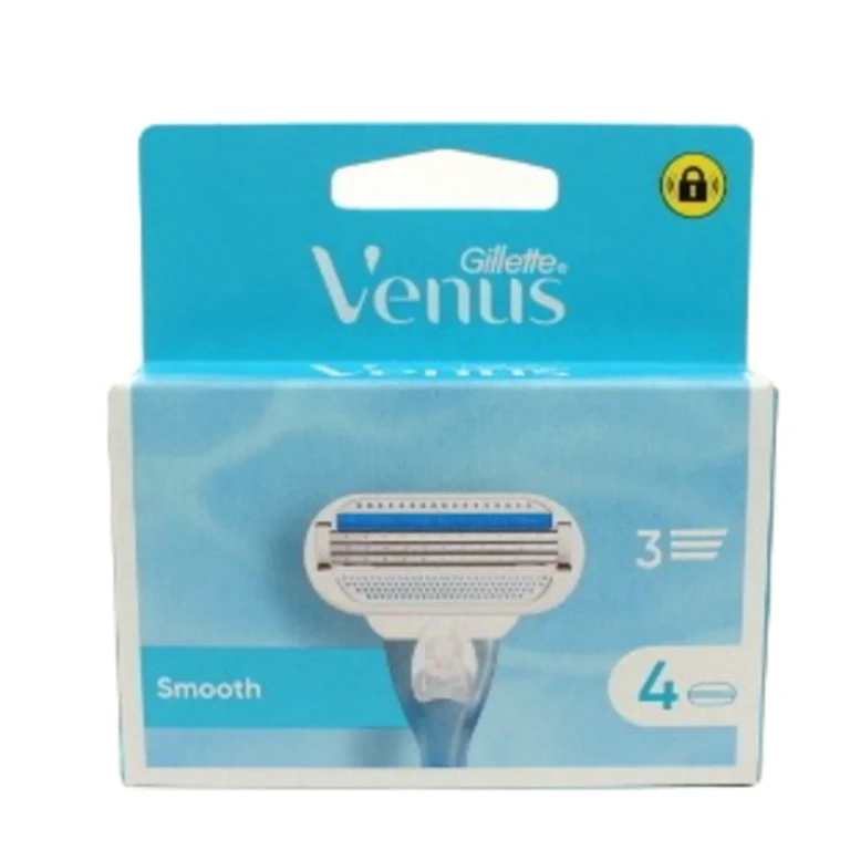 VENUS SMOOTH REPLACEMENT BLADES PACK OF 4