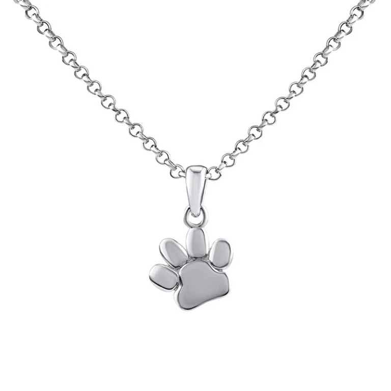 Silver Paw Necklace Vesper Jjjsvx00004
