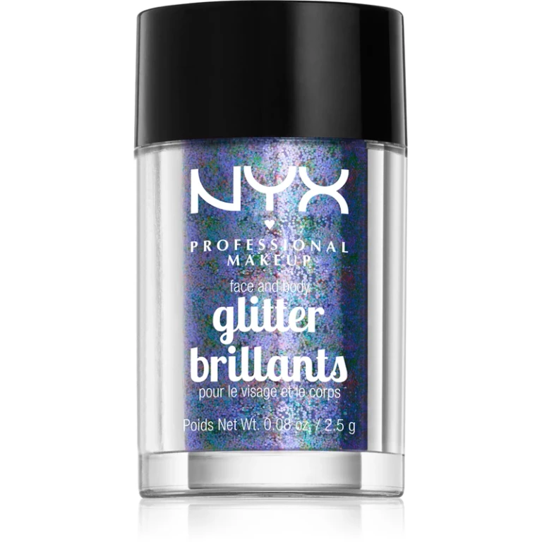 Professional Makeup Glitter Face and Body Glitter Color 11 Violet 2.5 g