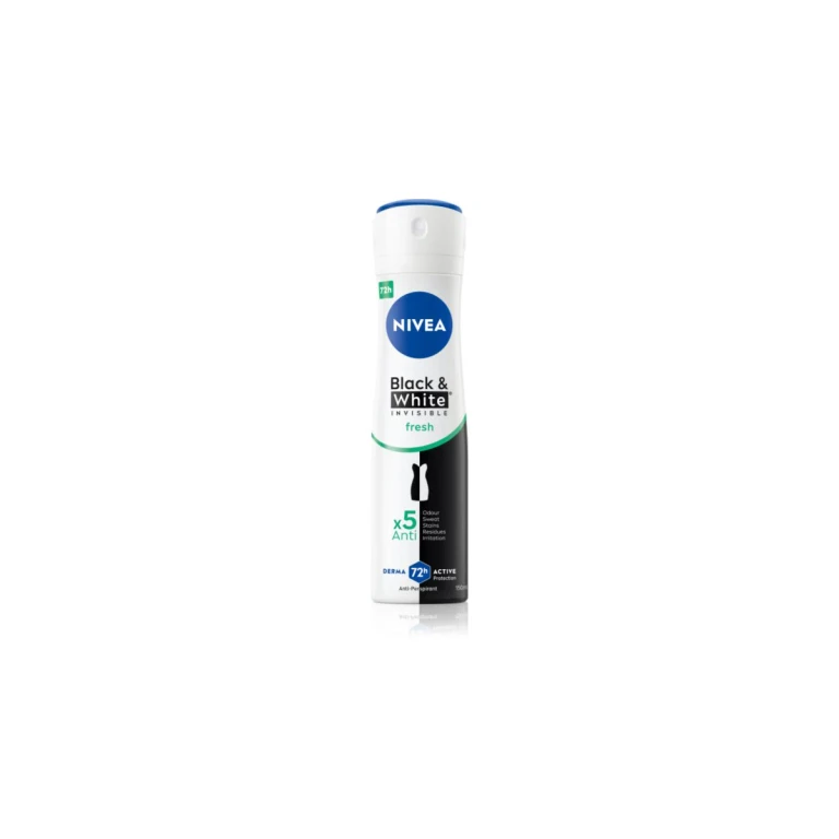 Antiperspirant Fresh Invisible For Black & White - 150 ml