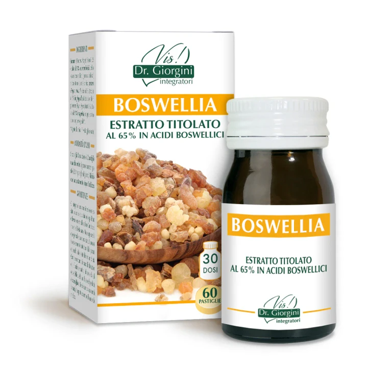boswellia titrated extract 60 tablets 500 mg - 30 gr