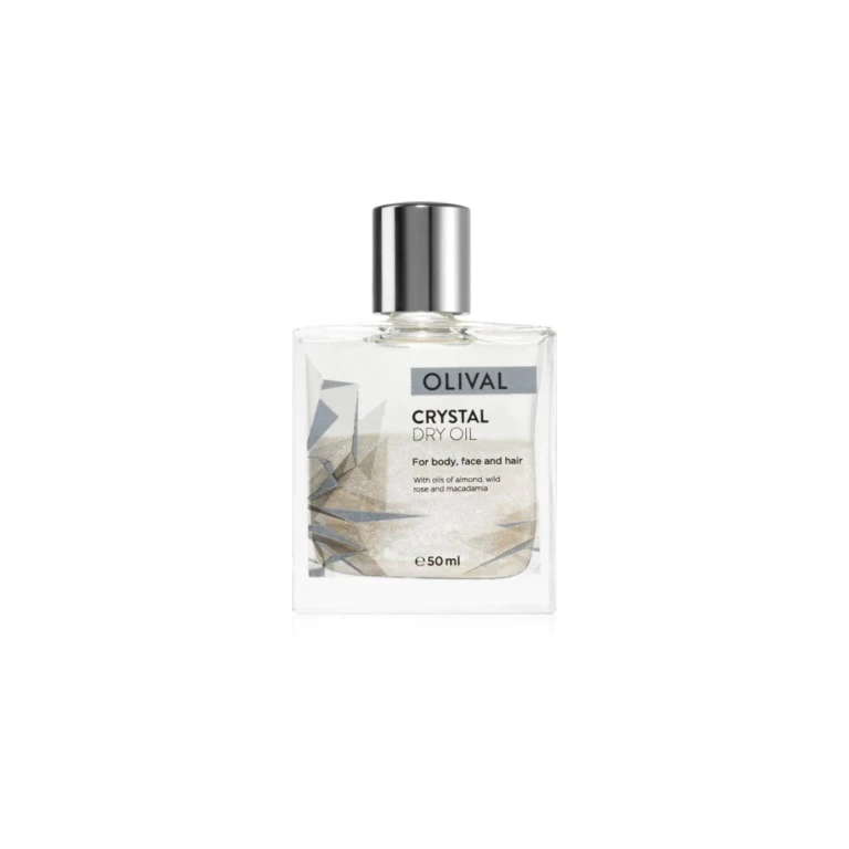 Crystal multifunctional dry oil with glitter for face, body and hair 50 ml