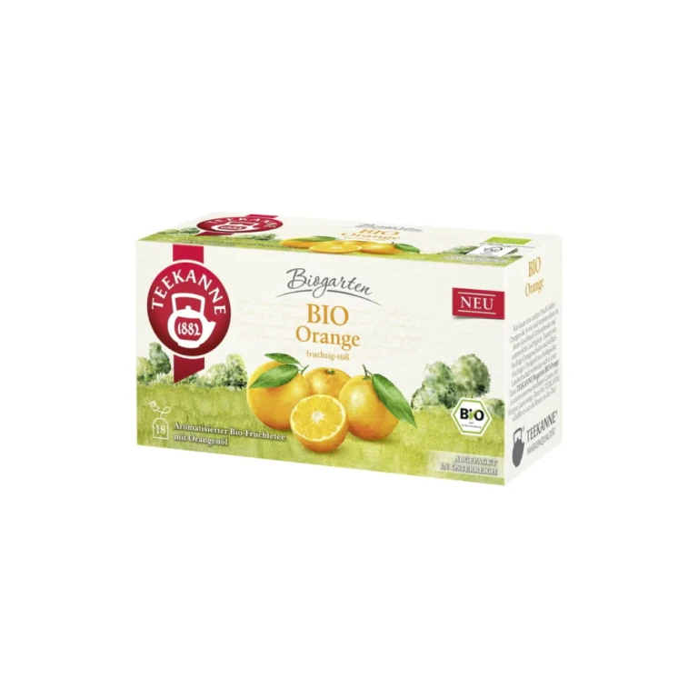 Biogarten - Organic Orange Herbal Tea, 18 double-chamber sachets (41 g)
