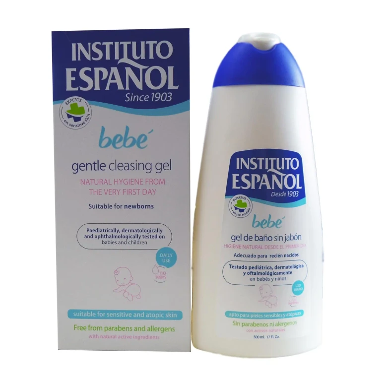 Baby Bath Gel Soap-Free Newborn Sensitive Skin Allergen-Free 500ml