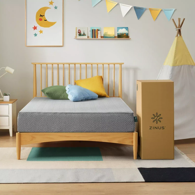 Slumber Pal Foam Mattress with Waterproof Cover (8' Full):- Full 8'