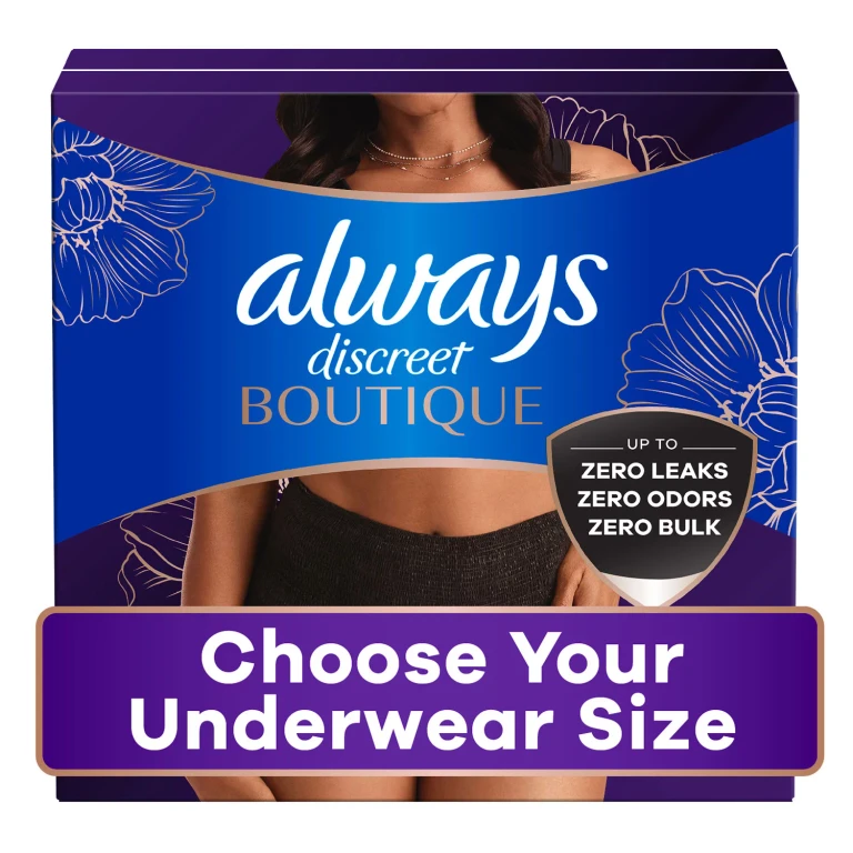 Discreet Boutique Incontinence Underwear, Maximum Protection, 36ct:- Extra Large