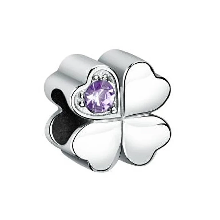 Perlina Portafortuna In Stainless Steel Decent Drops Scz1270