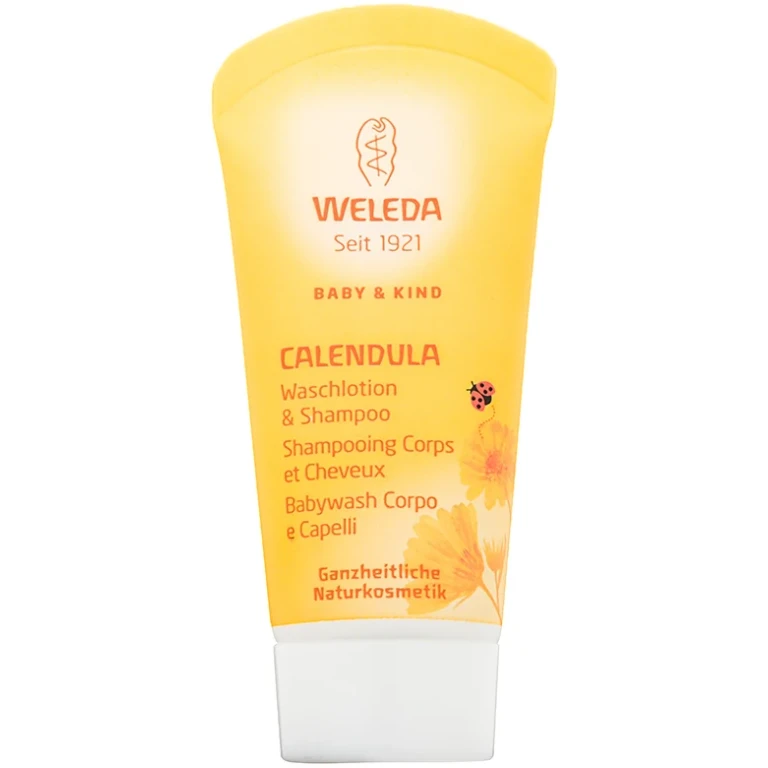 Baby and Child shampoo and shower gel for children calendula 20 ml