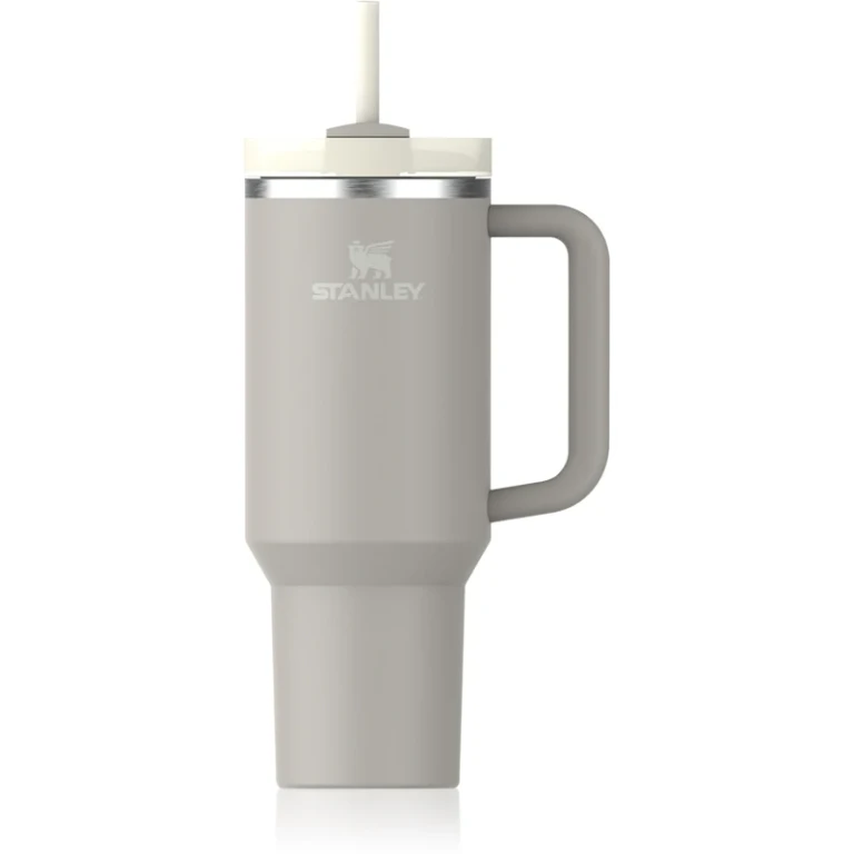 Quencher H2.O FlowState™ Stainless Steel Tumbler with Straw Ash 1180ml