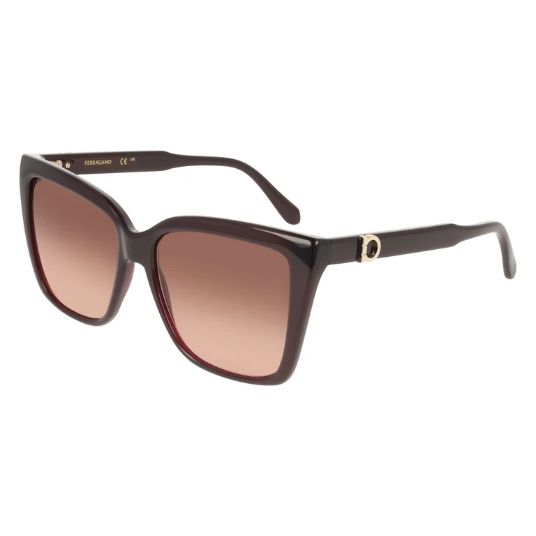 Burgundy Gradient Butterfly Ladies Sunglasses SF2085SE 665 57