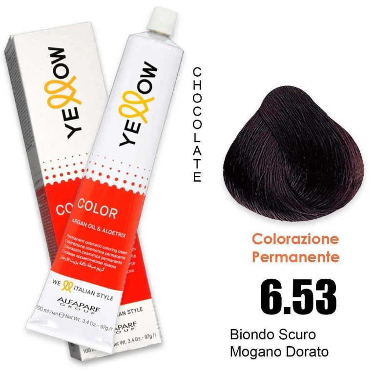 Yellow Color Permanent 6.53 100Ml