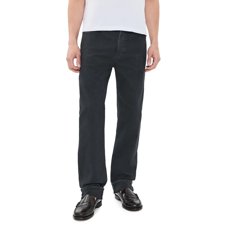 Felix Vintage Straight Denim Jeans Sulfur Pure Black 40