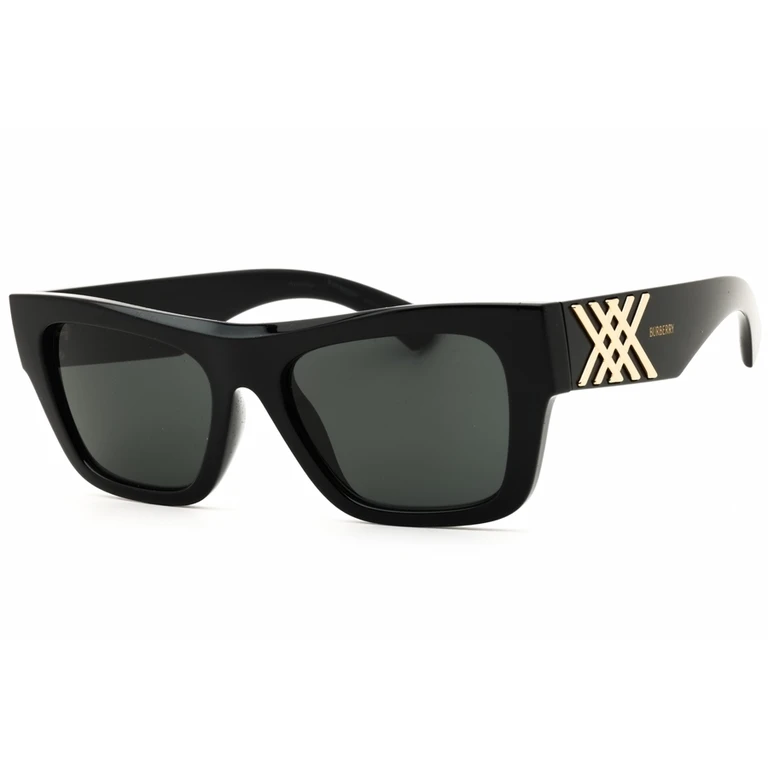 Ladies Black Rectangular Sunglasses BE4490U