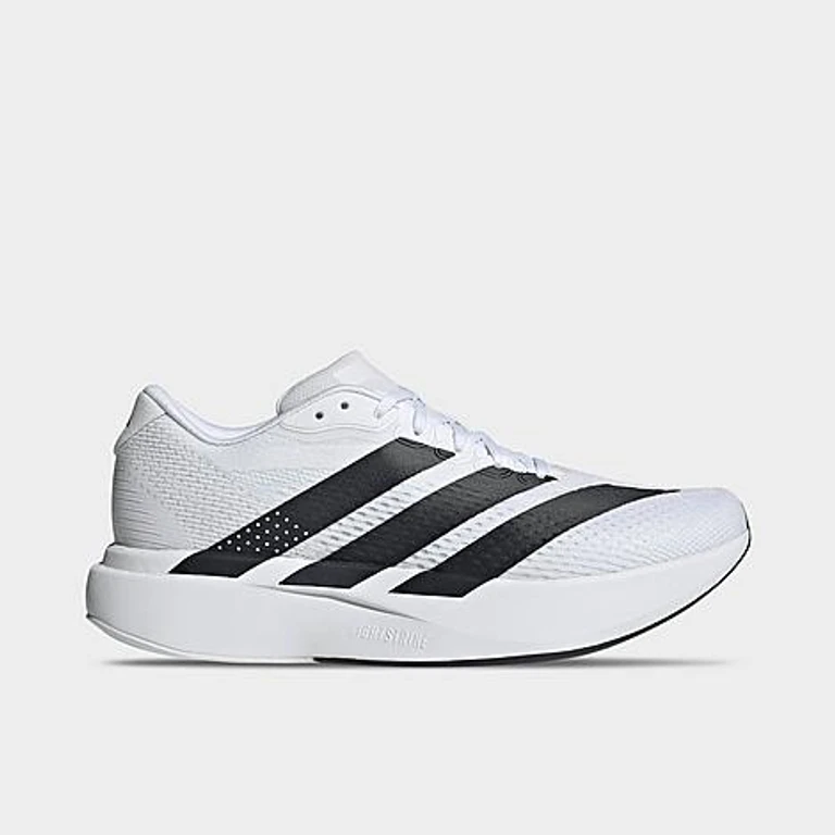 adidas Men's Adizero Pacer Running Shoes in Cloud White/Core Black/Crystal White Size: 7.5