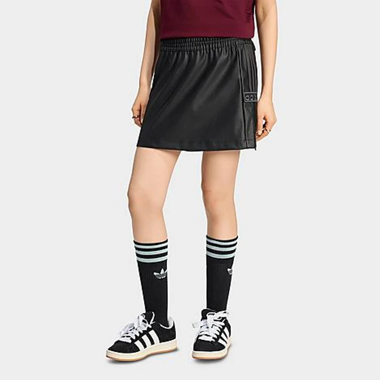 Originals Adibreak Pleather Skirt in Black/Utility Black