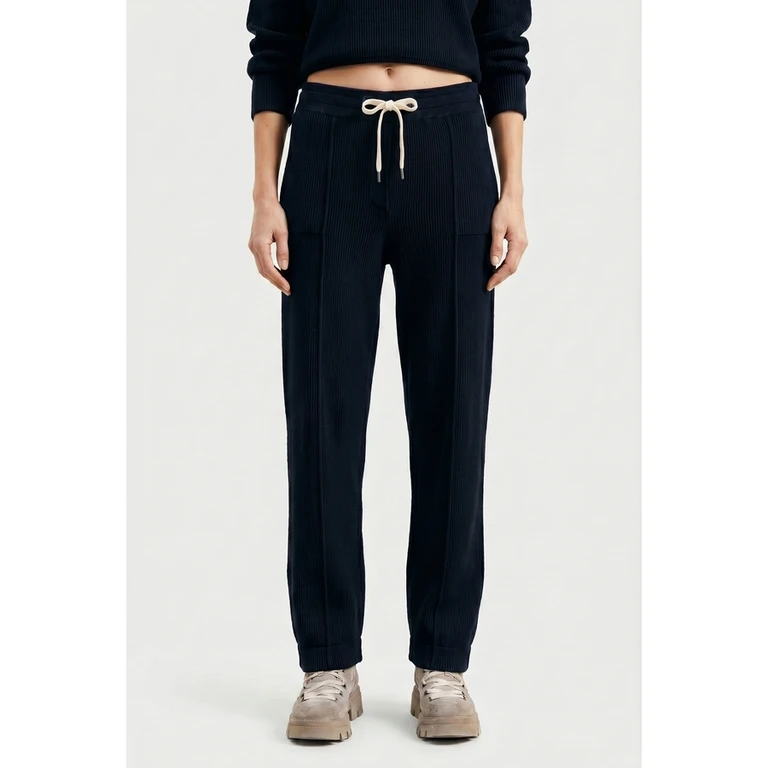 Woblack Relaxed Cotton Trousers