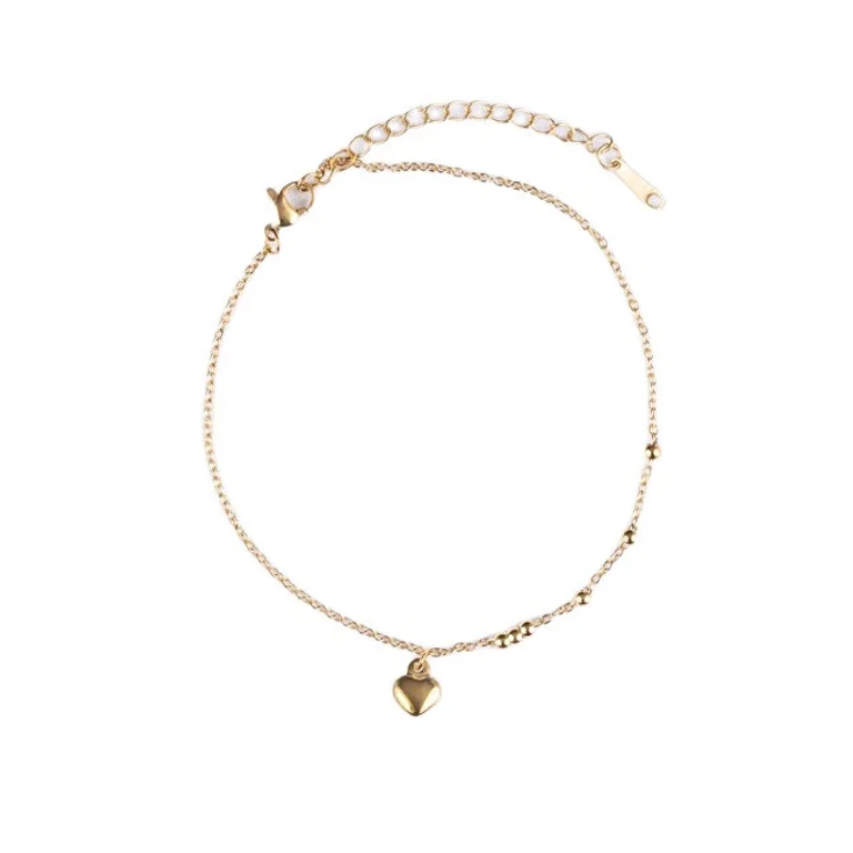 Gold-Plated Steel Anklet Joloura Ewa250367G
