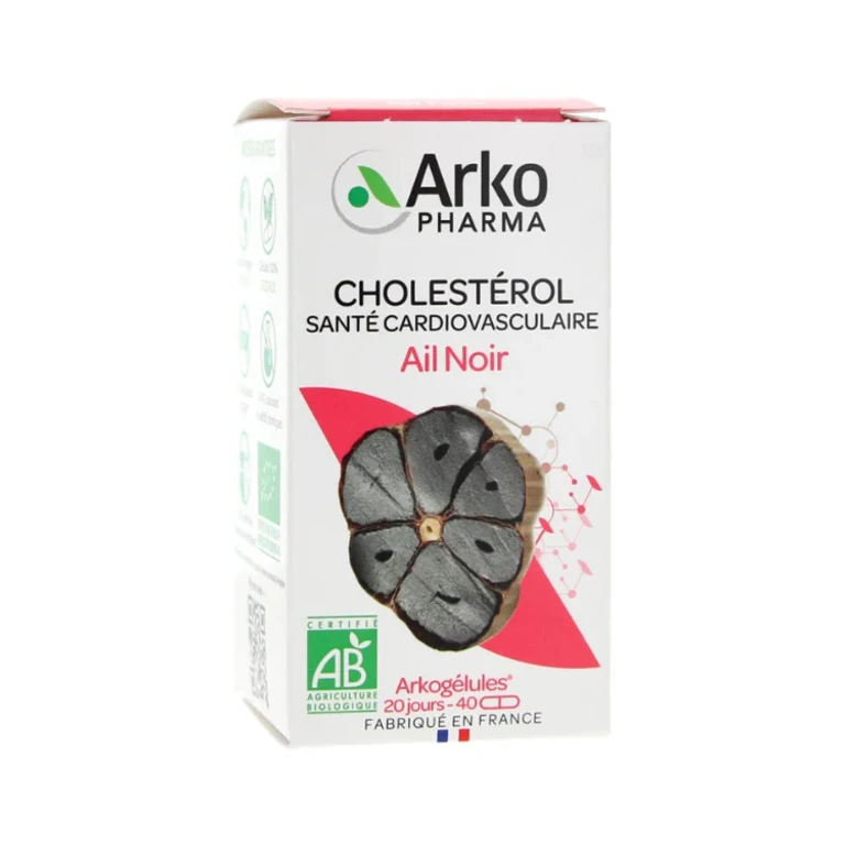 Arkogélules Cholesterol Black Garlic Bio 40 Capsules