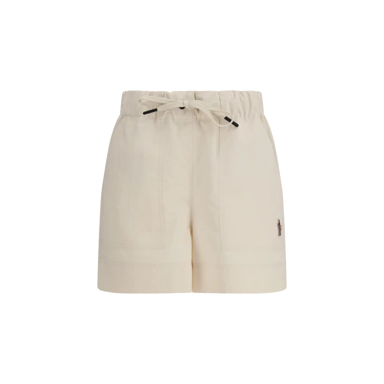 Shorts Embroidered Cream