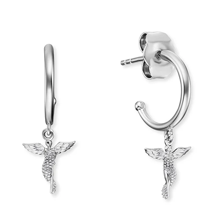 Silver earrings Angel ERE-LILANGEL-CR