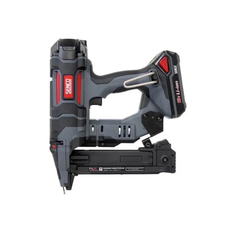 F-LXP 18V Lithium-Ion 1/4 in. Crown 1-1/2 in. Cordless Finish Stapler Kit (2 Ah)