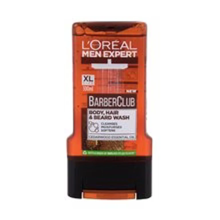 Men Expert Barber Club Body, Hair & Beard Wash - Shampoo for beard, hair, and body 300 ml