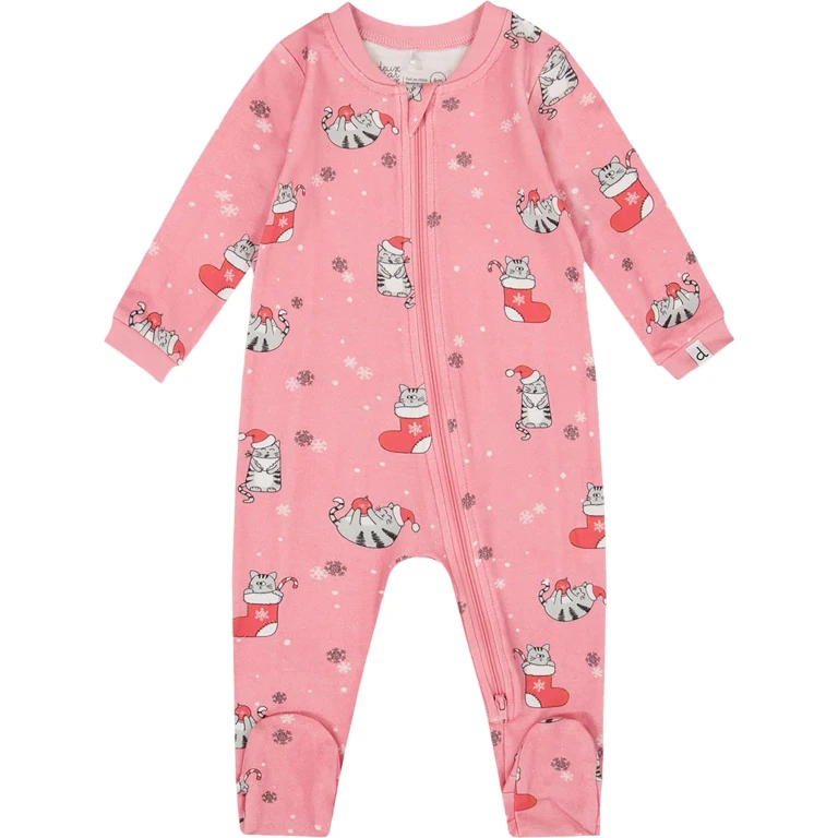 One-Piece Organic Cotton Pajama - Baby